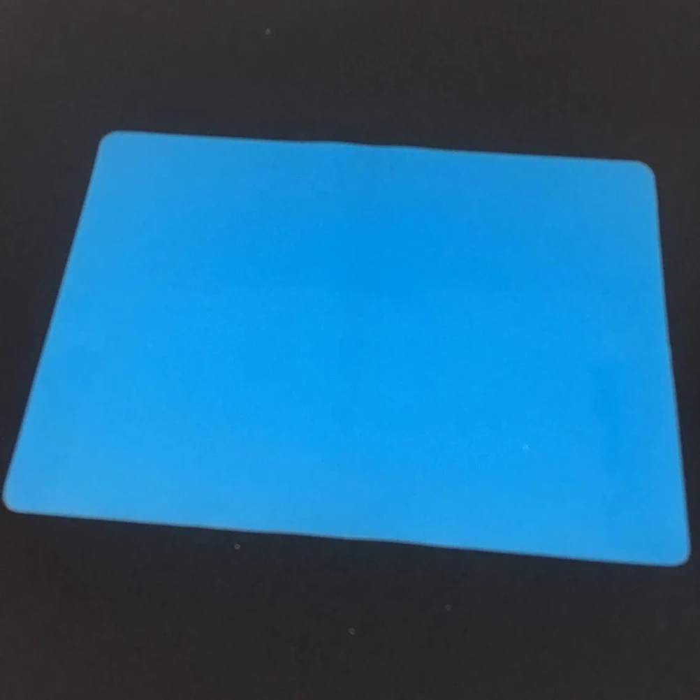 

Large Blue Silicone Sheet for Resin Jewelry Craft Anti Dirty Desk Mat Table Top Protector Scratches Burns Food Prep Serving