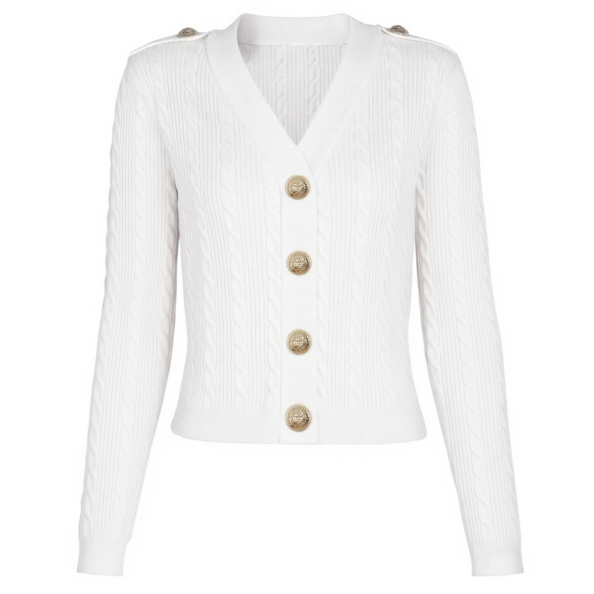 

2680 Spring Autumn Women Knitted Cardigan Jacket Elegant Temperament Commuter Socialite Style Casual Outerwear Top