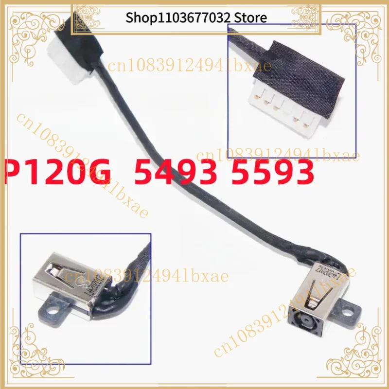 Replacement for Inspiron P120G 5493 5593 P90F Power Charging Port Connector