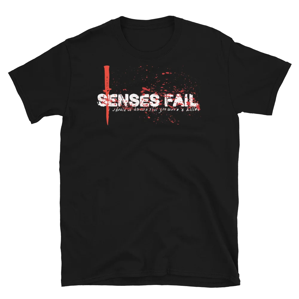 Senses Fail One Eight Seven Emo Post-Hardcore Band T-Shirt