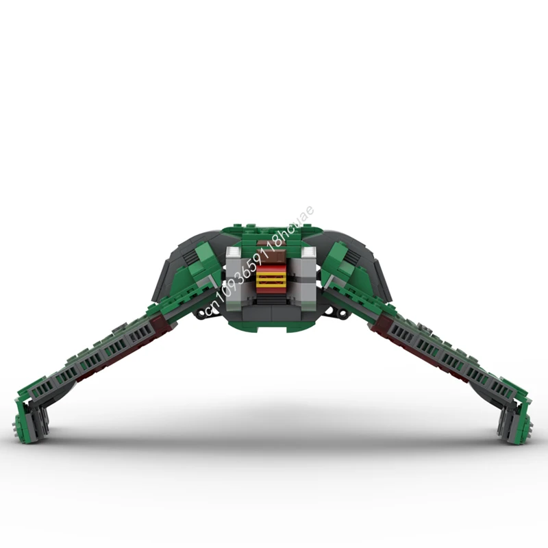 

600 шт. MOC Klingon Bird of Prey Star Trek уникальные подарочные строительные блоки «сделай сам», предназначенные для детей, креативный рождественский подарок для детей