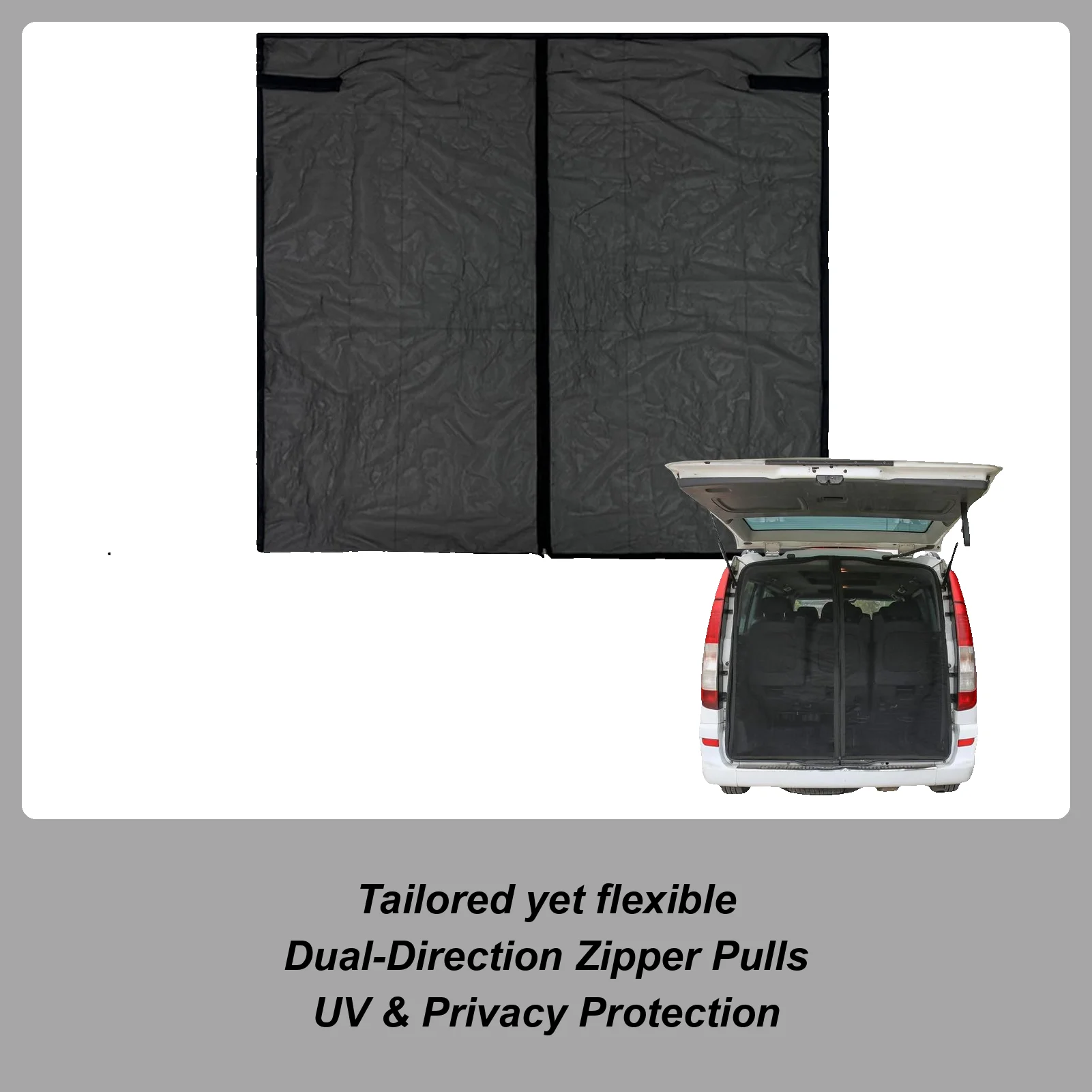 

Car Camping Tailgate Net 58x57inch Fly-Proof Magnetic Tent Truck UV Protection Tailgate Mesh Tent For Travel Road Trip Picnic