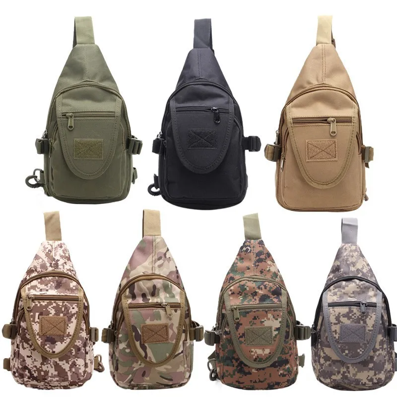 

Men's Tactical Camo Chest Pack Multi-Functional Sling Bag for Outdoor Hiking & Storage Crossbody Bags Messenger Bag