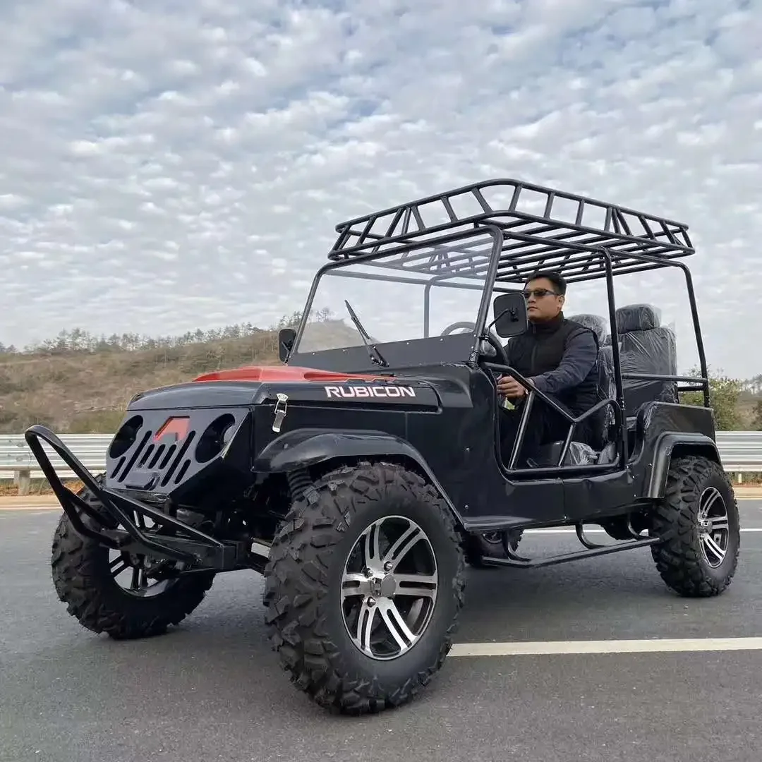 New 300cc/400cc/500cc Off-Road Vehicle 2WD-4WD All-Terrain ATV 2000W Electric Farmer Car With 2-Stroke Engine For Adults