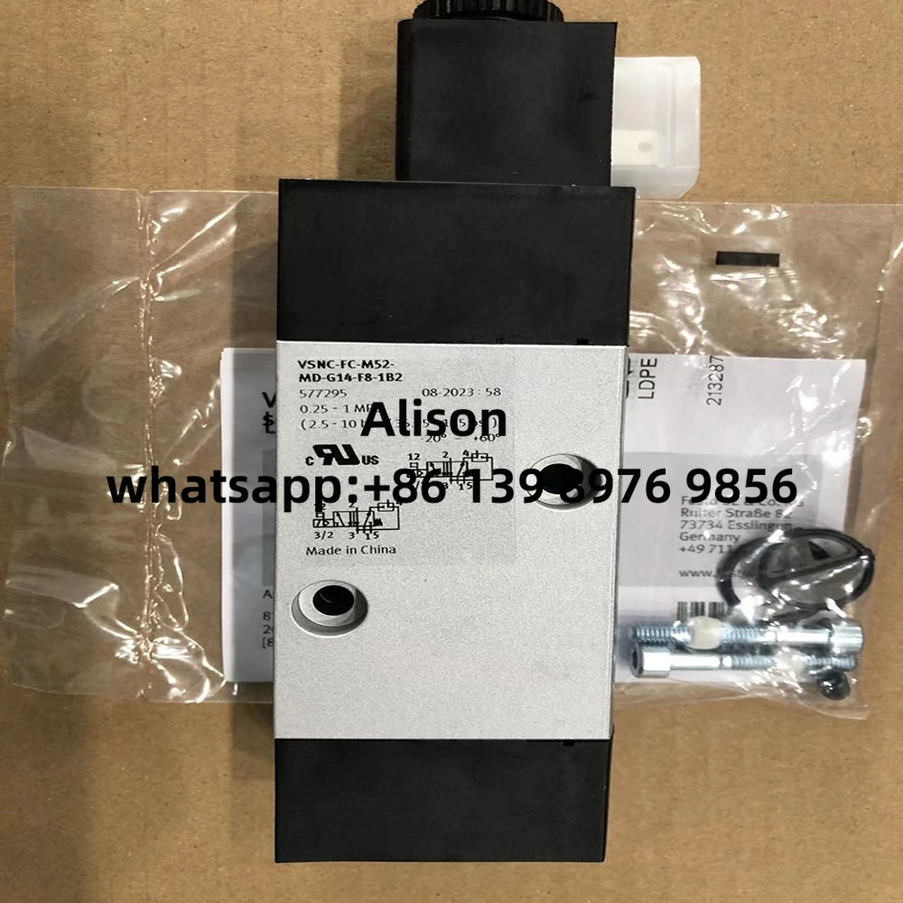 

Электромагнитный клапан VSNC-FC-M52-MD-G14-F8-1B2 577295 577257 Тип FESTO VSNC-FC-M52-MD-G14-FN 577267