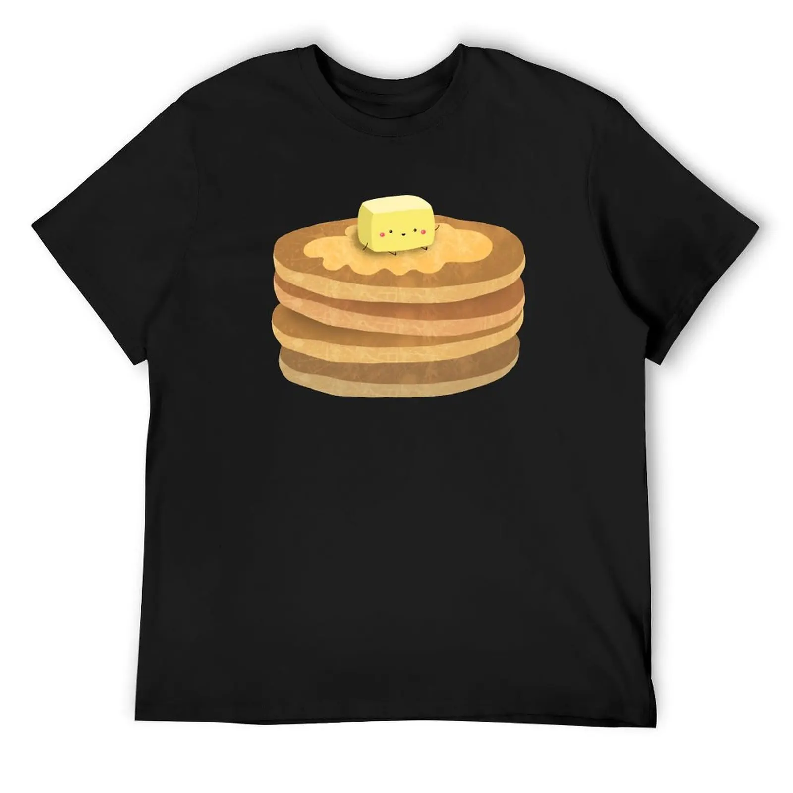 

pancakes! T-Shirt plus size tops shirts graphic cotton man t-shirts sweat Men's t-shirts