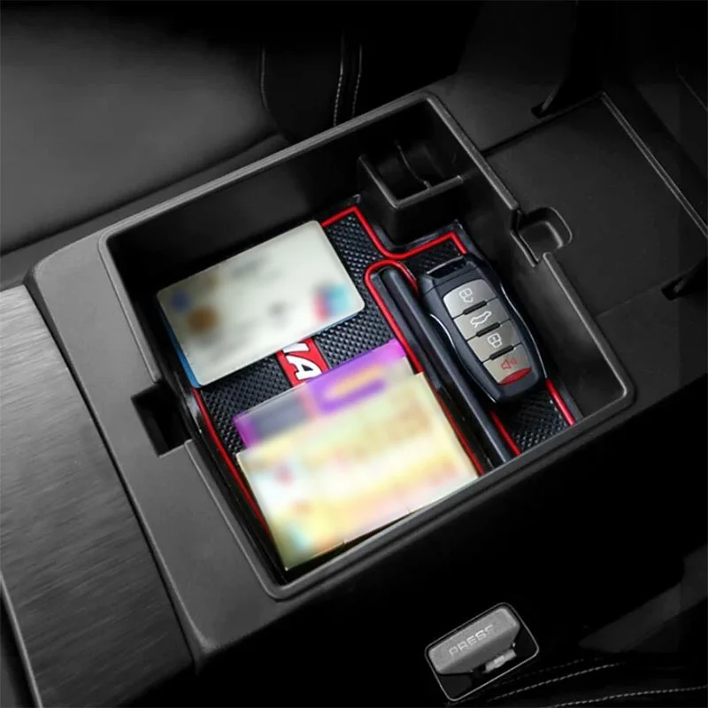 Boîte de Rangement pour Accoudoir de Console Centrale ABS, Juste Multifonction, Accessoires pour Haval Gesion 2021 2022 2023