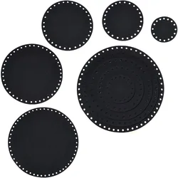 10pcs Felt Basket Bottom 5 Sizes Round Bag Bottom Crochet Basket Base Panel Bag Board Shaper 10/15/20/25/30mm for Thick Yarn DIY