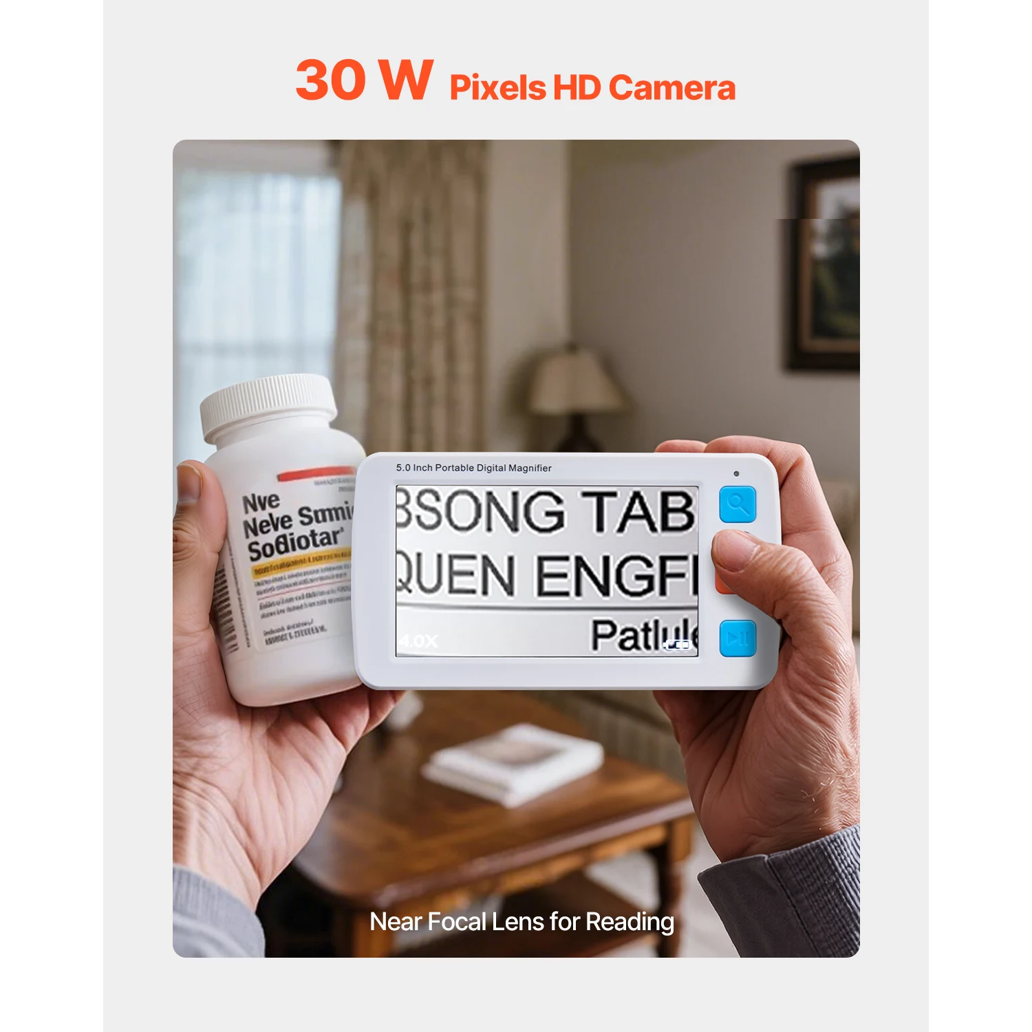 SucceBuy Draagbare digitale ve - Digital Magnifier Reading recensie en prijs
