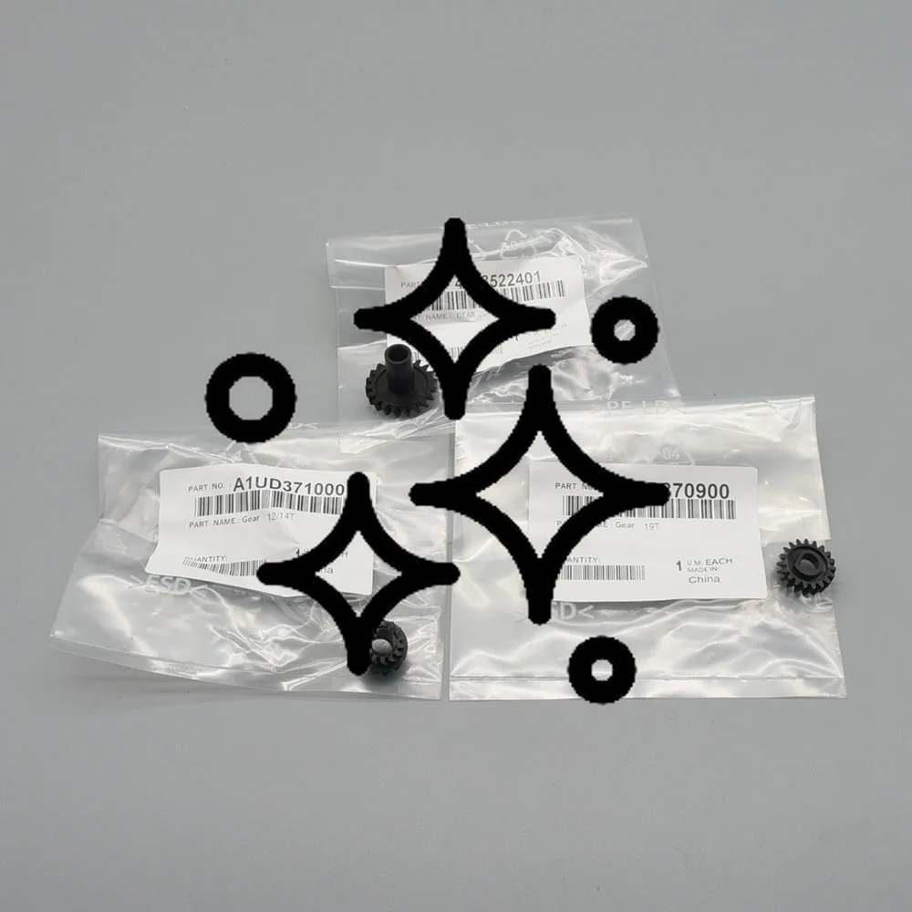 

10X A1UD371000 A1UD370900 4163522401 Шестерня разработчика для Konica Minolta bizhub 223 283 363 423 7828