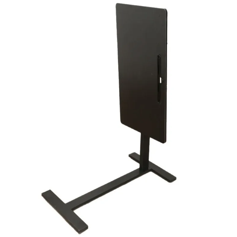 Manufacturer customized movable bedside table folding and flipping pneumatic lifting bedside small table standing work computer