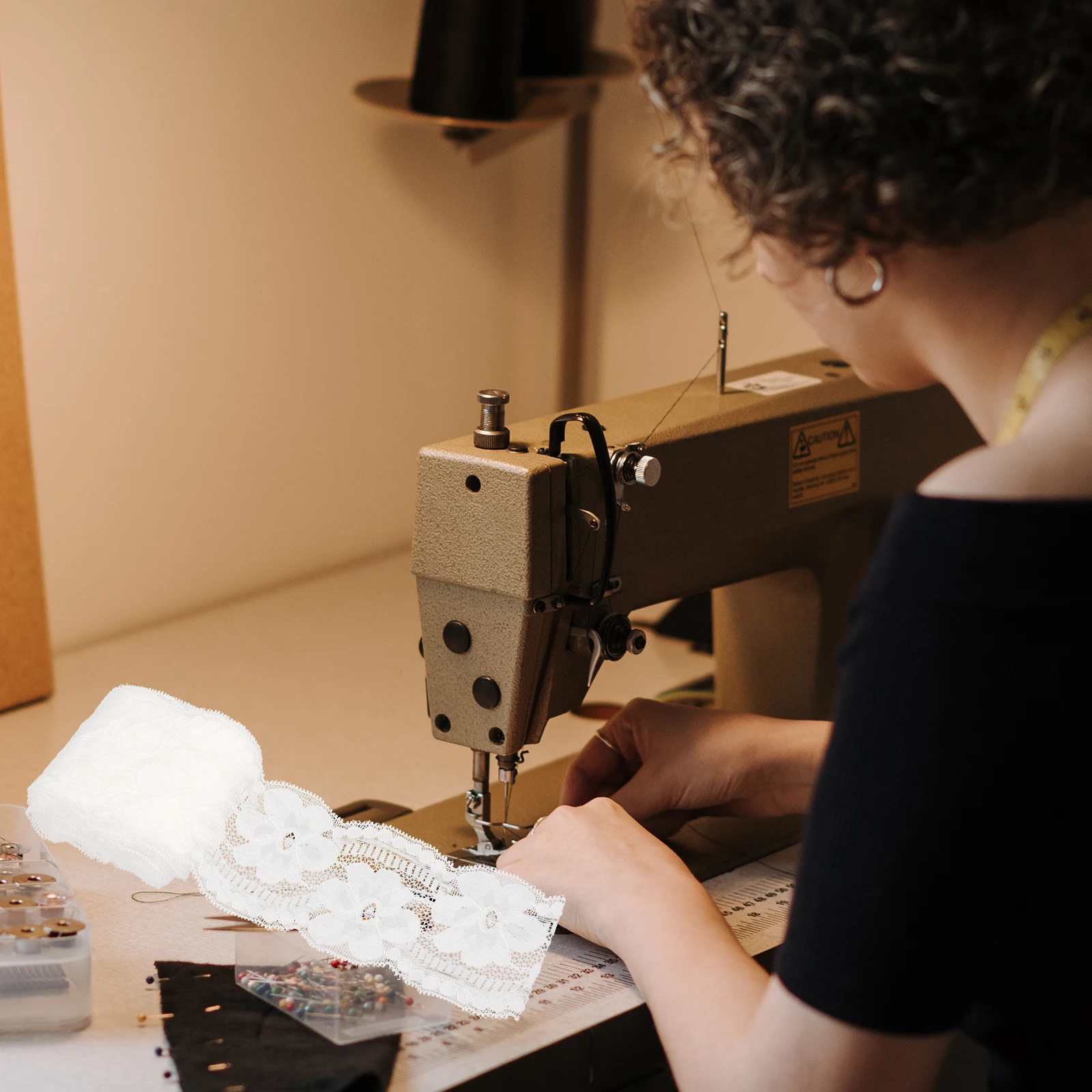 

Stretch Elastic Decorative DIY Sewing Craft Fabric Elegant Pattern Premium Lace Trim Diy Material Sewing Lace Trim Handmade