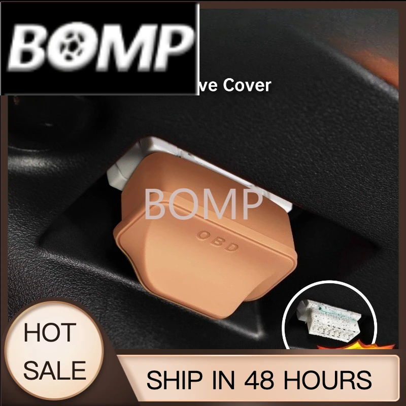 BOMP Fit For Zeekr 001 7X 9X 007GT 009 Car OBD Diagnostic Port Protective Cover Dustproof Sleeve Guard Cap