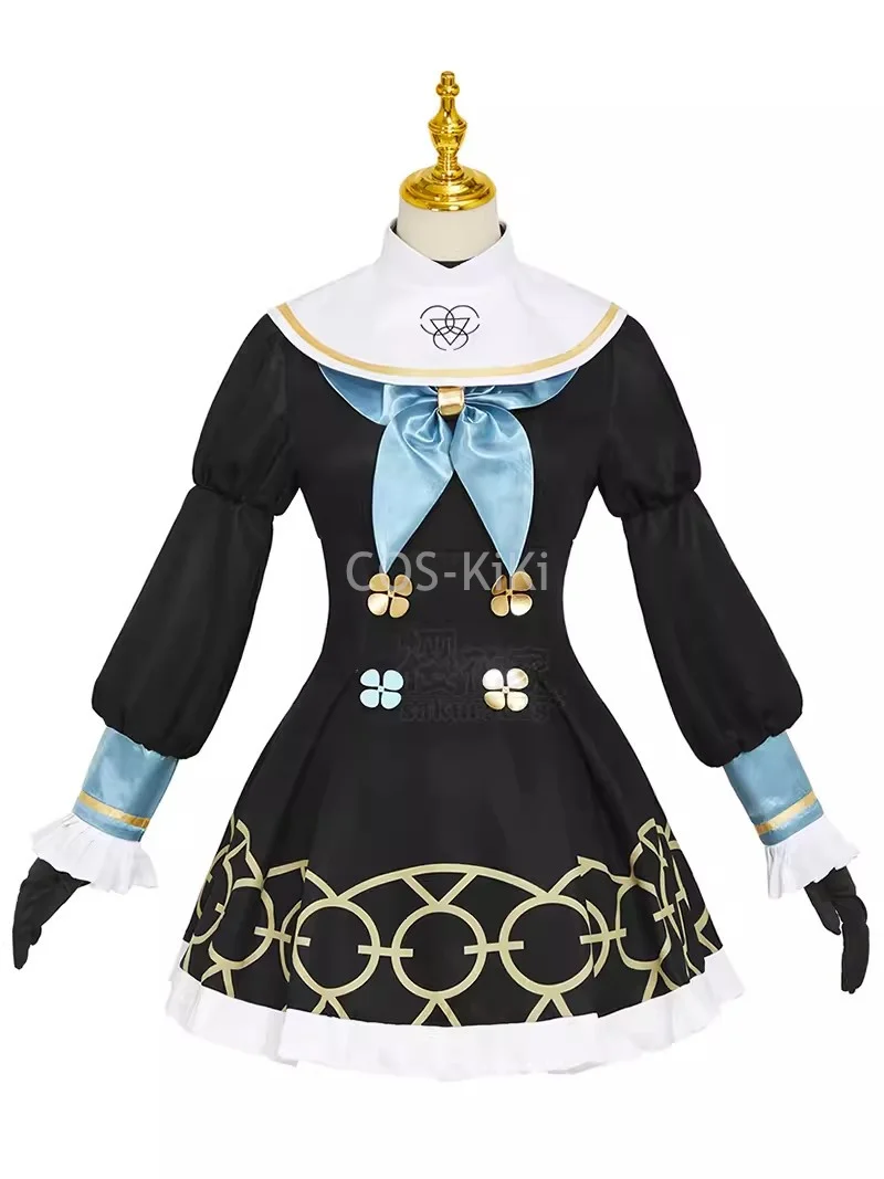 COS-KiKi Blue Archive Utazumi Sakurako Game Suit Lovely Dress Uniform Cosplay Costume Halloween Party Role Play Outfit Women