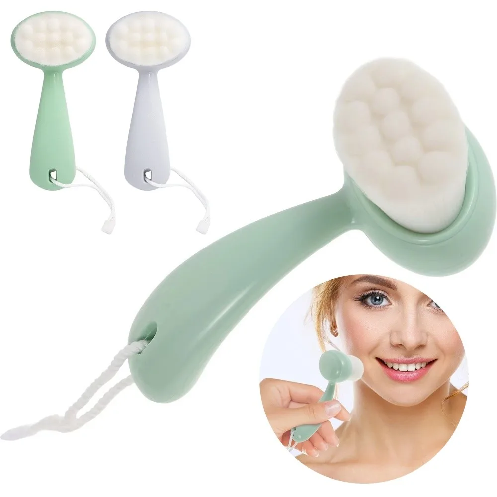 모공 클리너 ​ ​   세안 브러쉬 딥 클렌징 페이셜 케어 각질 제거 브러쉬 ​ ​   부드러운 블랙헤드 스킨 케어 도구 ​ ​