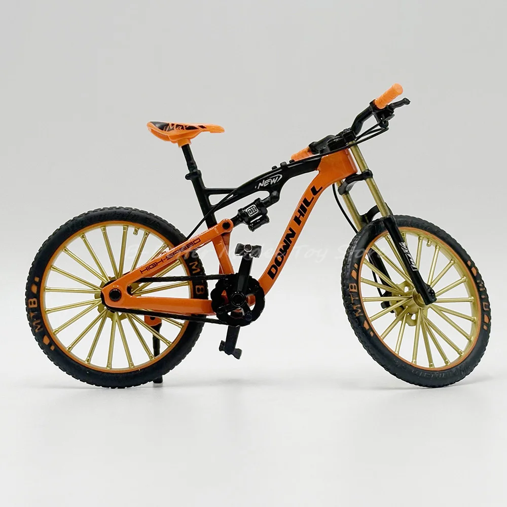 1:10 Odlewany metalowy model roweru Zabawka DH Down Hill Ekstremalny rower górski Miniaturowa replika