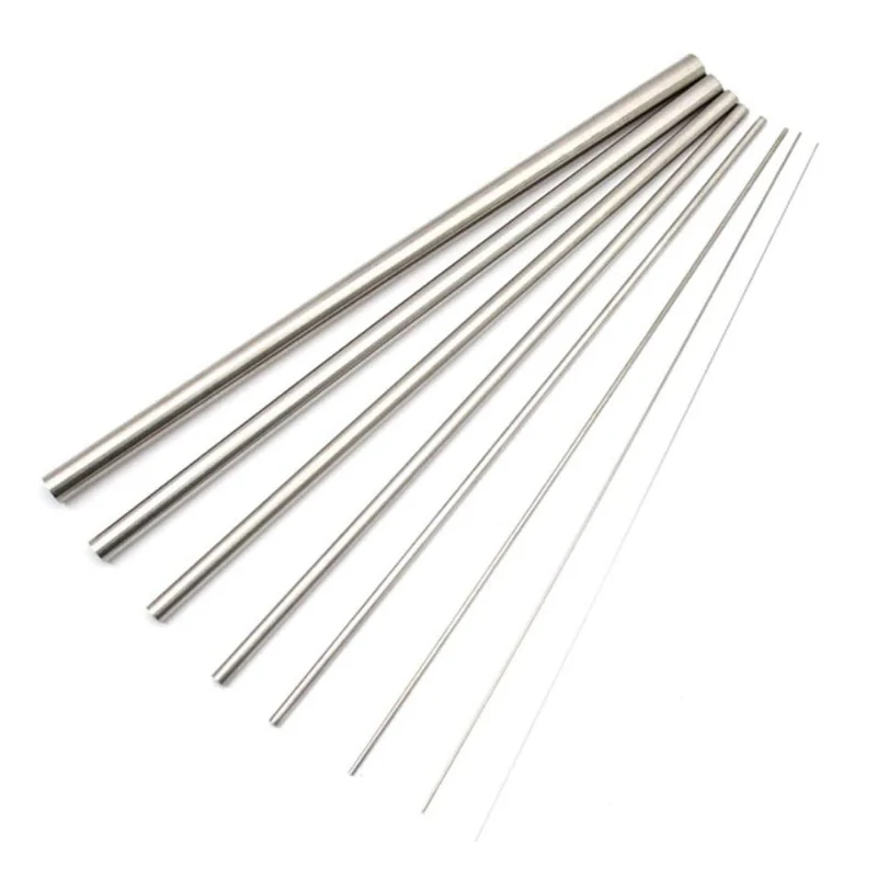 20pcs~1pcs 304 stainless steel round capillary 250mm 500mm long seamless straight tube 4x3mm/6x4mm/8x6mm/10x8mm/10x9mm/12x11mm