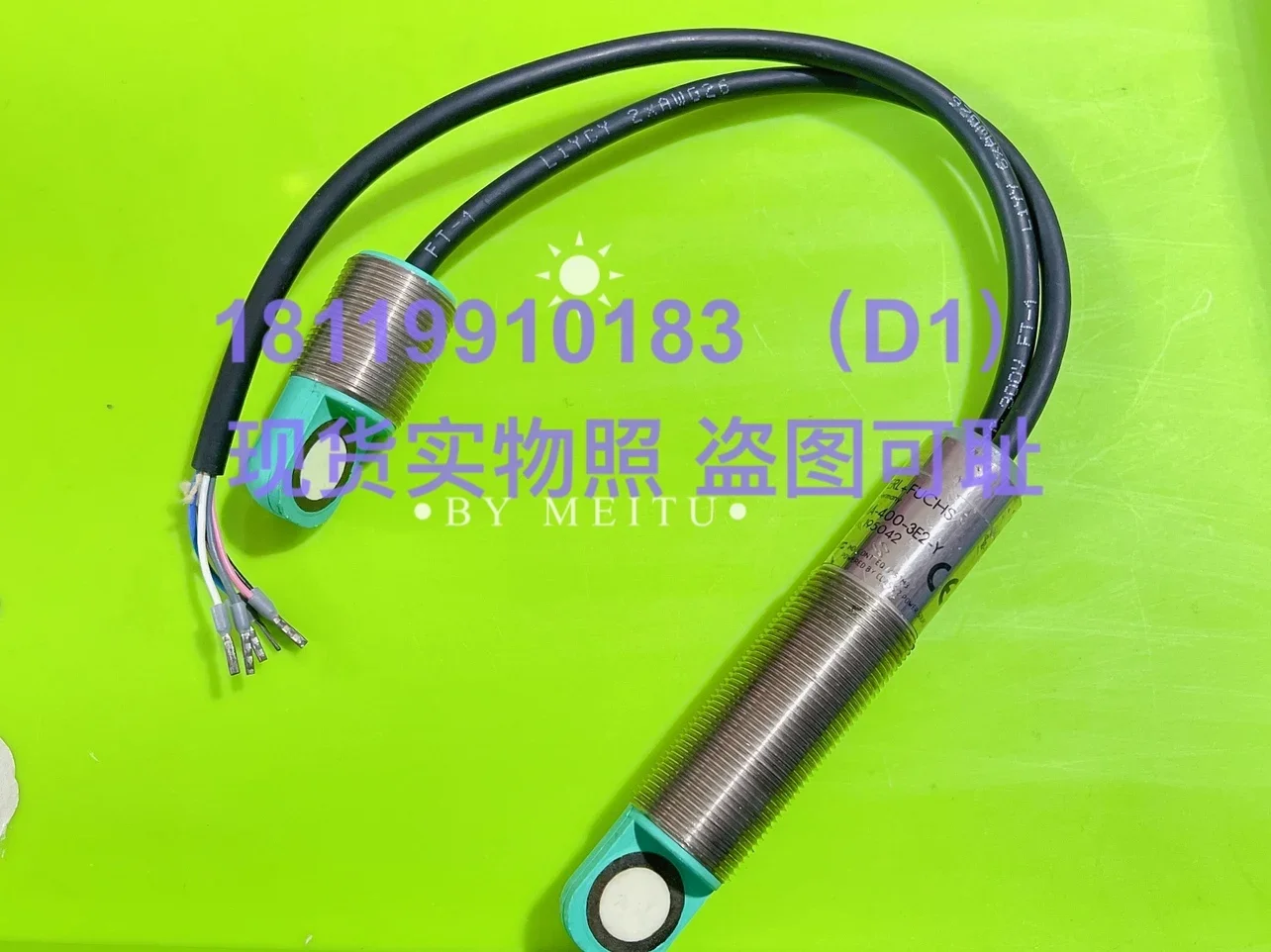 Beijiafu P+F Single And Double Sheet Ultrasonic Sensor UDC-18GMA-400-3E2-Y 195042