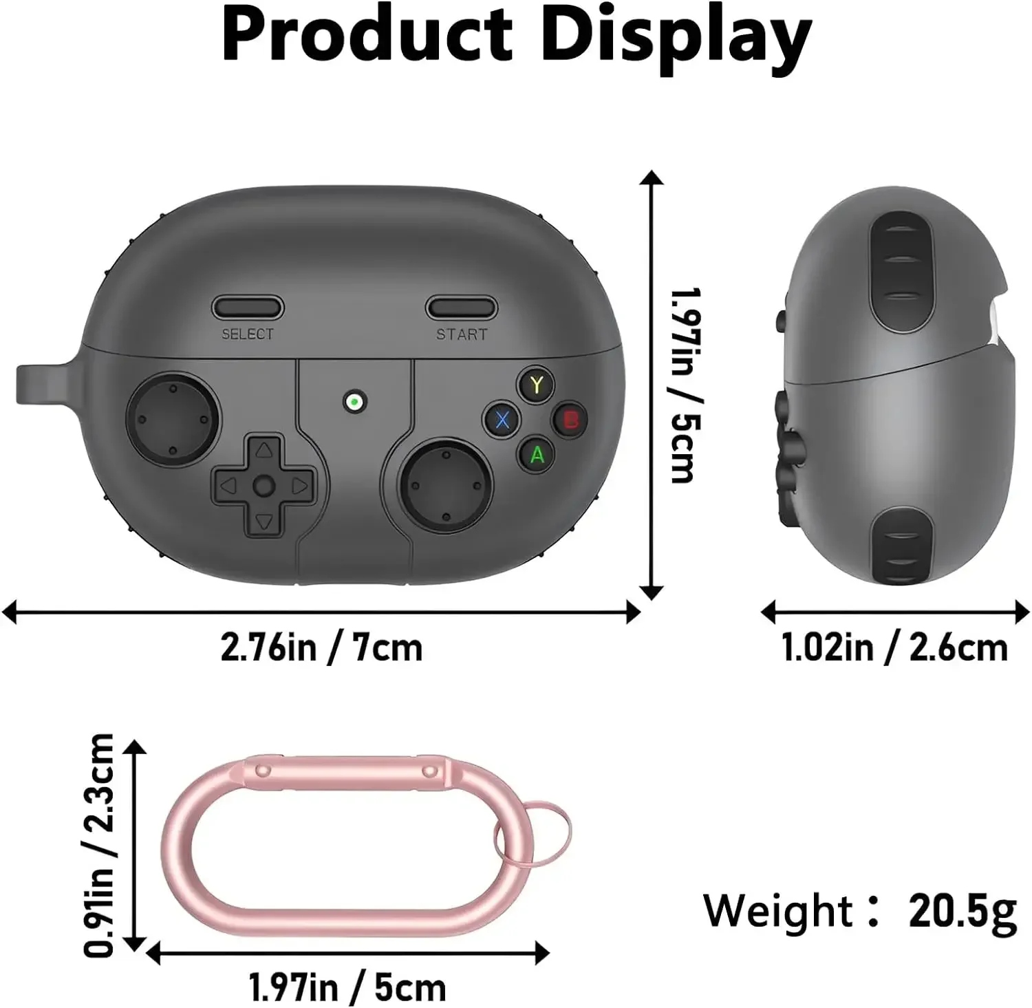 สําหรับ Huawei Freebuds Pro 4 3 กรณีหรูหราหูฟังกันกระแทกสําหรับ Freebuds Pro 2 4E 4 5i 6i SE SE2 พร้อมพวงกุญแจ