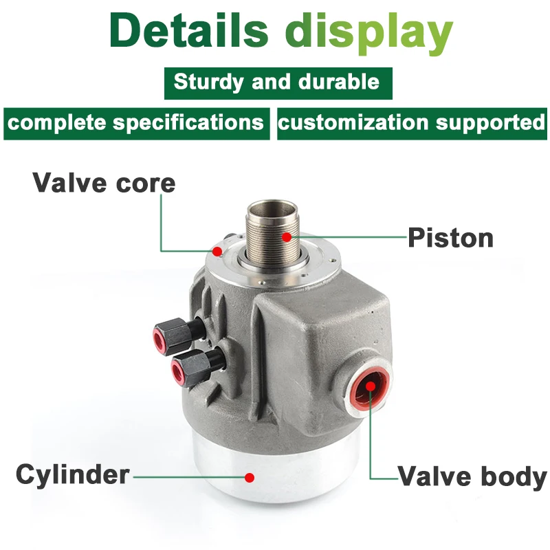 CNC Machine Holder Turning Cutting Tools Lathe Chuck Accessories Through-hole Cylinder Hydraulic Rotary