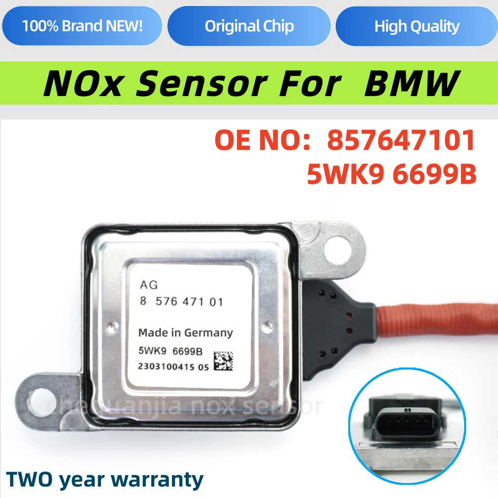 5WK9 6699B 857647101 5WK96699B Original New Nitrogen Oxide Sensor Nox Sensor for 12V BMW E70 F30 X5 328dxDrive