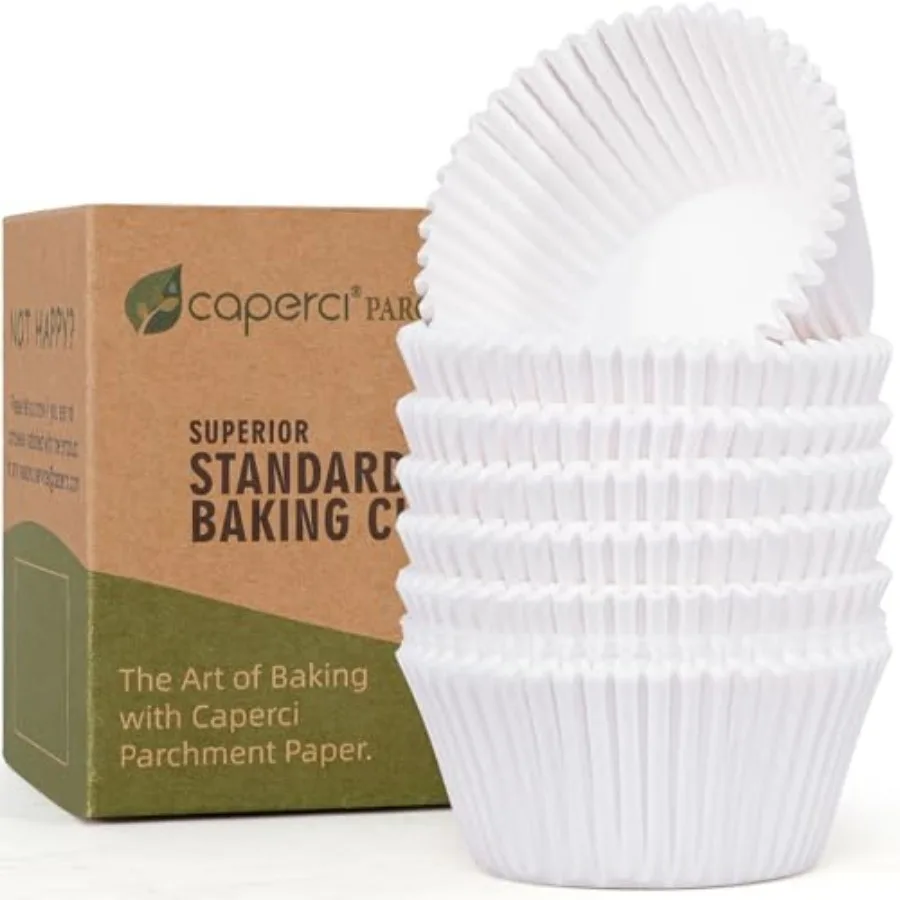 

225pcs Parchment Cupcake Liners - Standard Muffin Liners Baking Cups, Parchment Paper Cupcake Wrappers with Excellent Greasepro