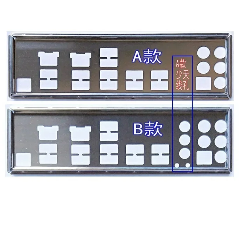 Soporte Blende de placa trasera de escudo I/O IO para Asus X99-DELUXE/U3.1 X99-DELUXE II bisel deflector