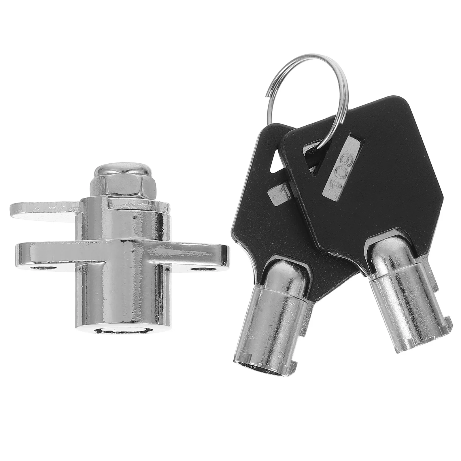 

1Set Motorcycle Hard Saddlebag Locks Set Metal Keys Saddle Bag Hardware Frame Parts Perfect Fit Compatible