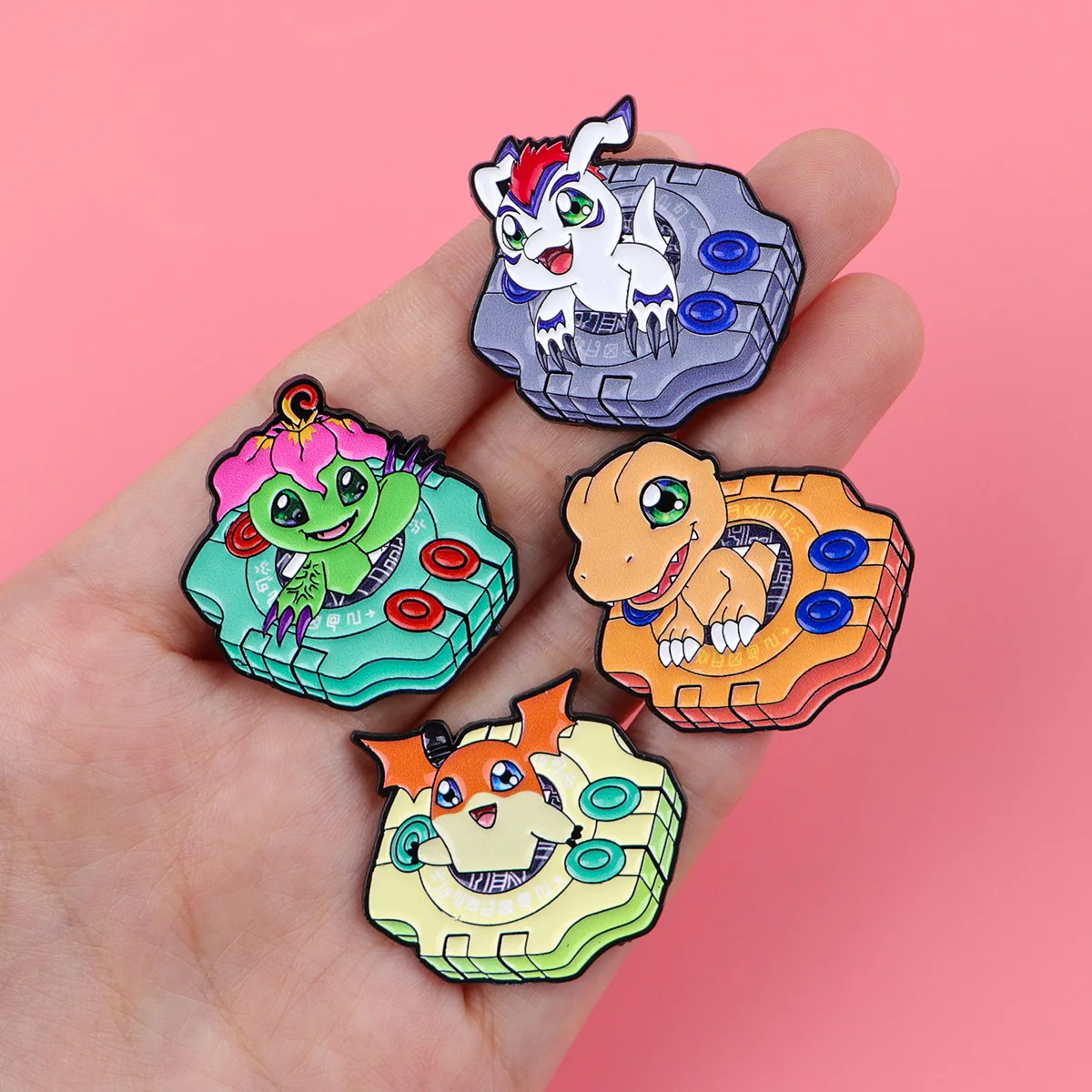 Gemischtes 17-teiliges Anime-Emaille-Pin-Set: Abenteuer-Spiel-Cartoon-Anstecknadeln, niedliche Abzeichen und Broschen für Kleidung, Rucksäcke, Schmuckgeschenke für Freunde – Detail 10