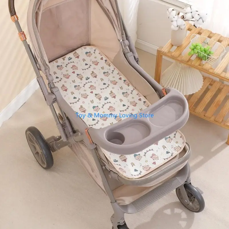 Y1QF Kinderwagen-Unterlage, feuchtigkeitsbeständig und saugfähig, Windelmatte, Kreppstoff für verschiedene Modelle, Eltern,