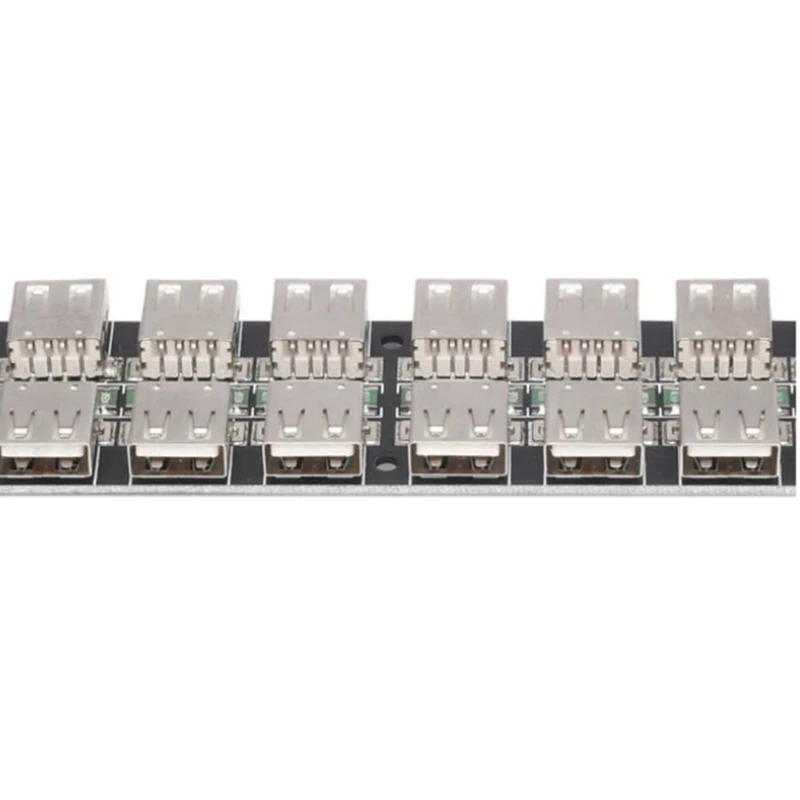 24-Port USB Mobile Phone Charger Multi-Port Charging Socket Factory, Studio Centralized Power Supply Plugboard Module  -Miuai】