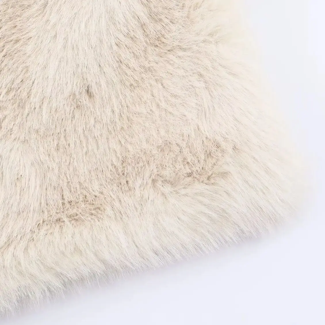 DiYiG DONNA 2025 Autunno New Fashion Breve effetto pelliccia sintetica Gilet All-match Scollo a V Gilet senza maniche Capispalla Mujer