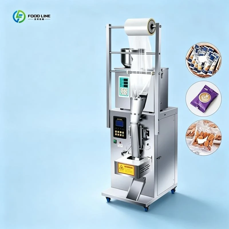 Fully Automatic Vertical Potato Chips Packing Machine Chips Plantain Filling Multi-function Packaging Machine FL Customized