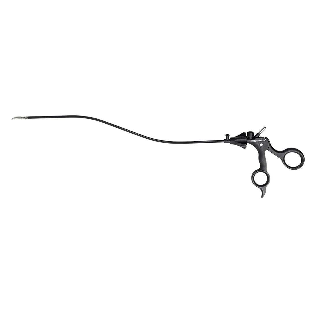 Best-Selling Easy-To-Use Lightweight Single Hole Transumbilical Curved Grasping Forceps