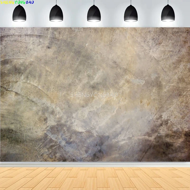 Retro Rough Mottled Texture Grungy Wall Photography Backdrops Abstract Rustic Cement Old Metal Worn Photo Background ER-04