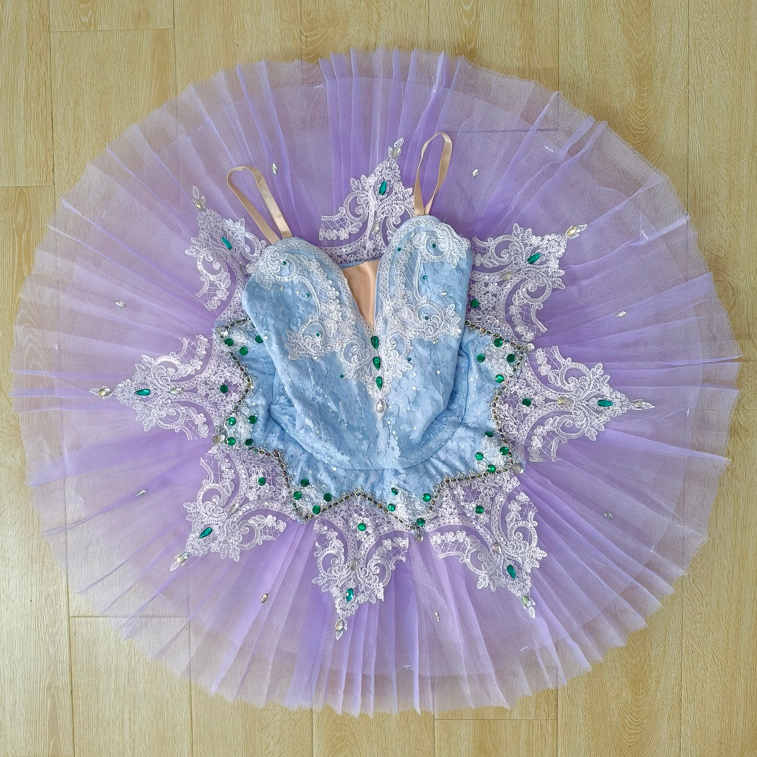 

Professional Ballet Tutu Adult Girls Women Purple Blue Ballet Dance Clothes Adult Pancake Ballerina Costumes Dress Competition