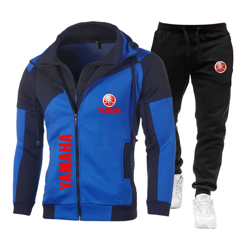 2025 Men's Yamaha Hoodie Yamaha Logo Printed Motorcycle Jacket Pullover Hoodie Hoodie Sportswear Jacket Yamaha Racing Jacket Zip
