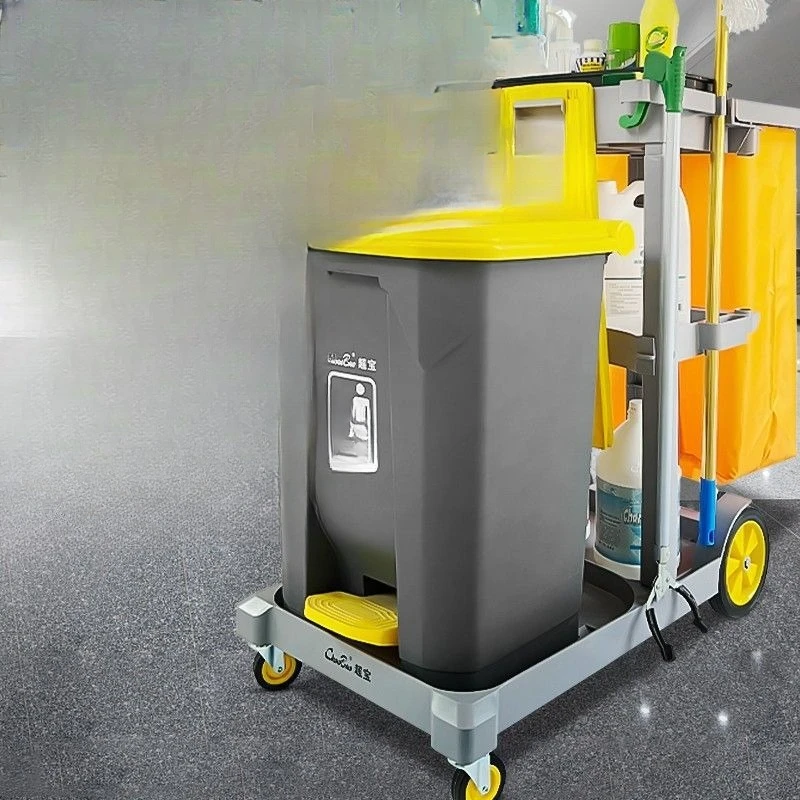 

Multifunctional trolley Cleaning tool cart Linen cart Hotel rooms Hotel property cleaning