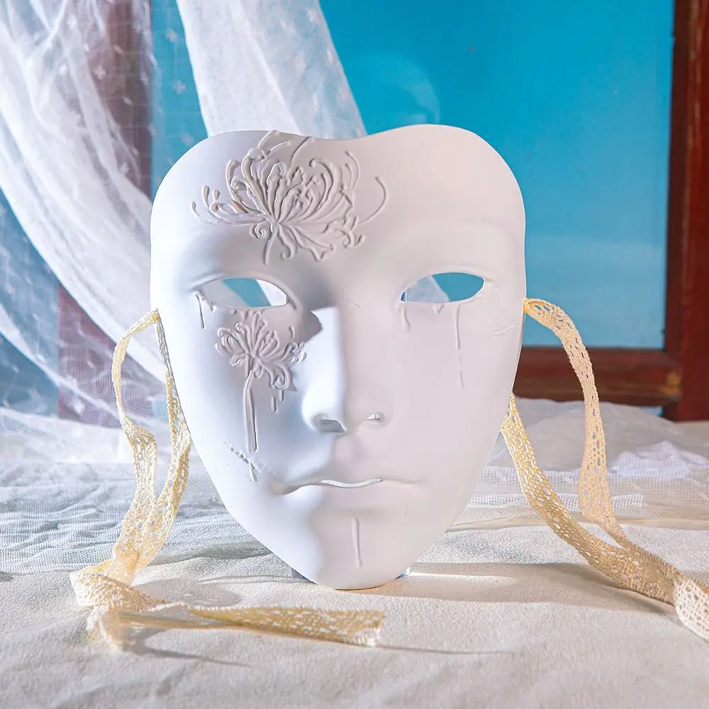 Masquerade Mask Male Party Supplies Hanfu Costume Accessories Ancient Style Face Mask Beautiful Anime Cosplay Props Girls