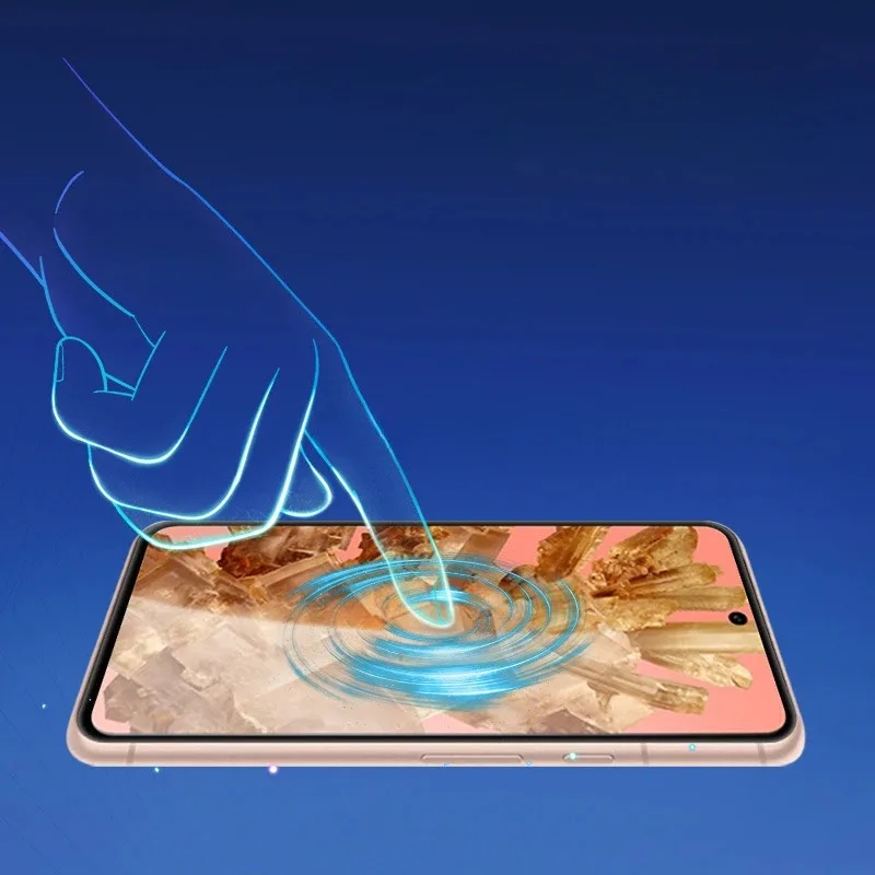 2 Unids. Protector de Pantalla de Vidrio Templado para Google Pixel 9a 8 7 6 Pro 5 4 XL Cobertura Completa Transparente Anti-Huellas Anti-Rayaduras 4