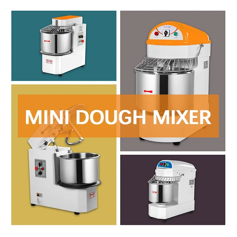 

Commercial Kitchen Table Top 8 Liter 3 Kg Spiral Dough Mixer Kneading Machine Bread Bakery Small Bakery Equipment Prices