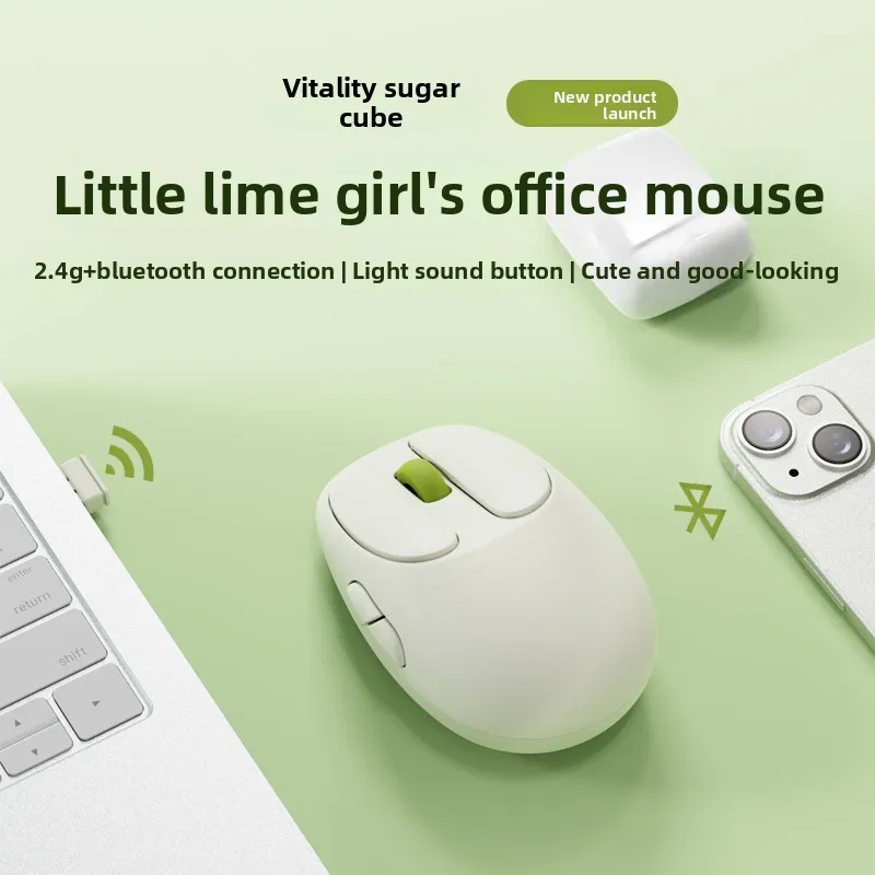 Dareu Z15 Bluetooth Mouse Wireless Dual Mode Long Endurance Rechargeable Silent Office Mouse Computer Accessories