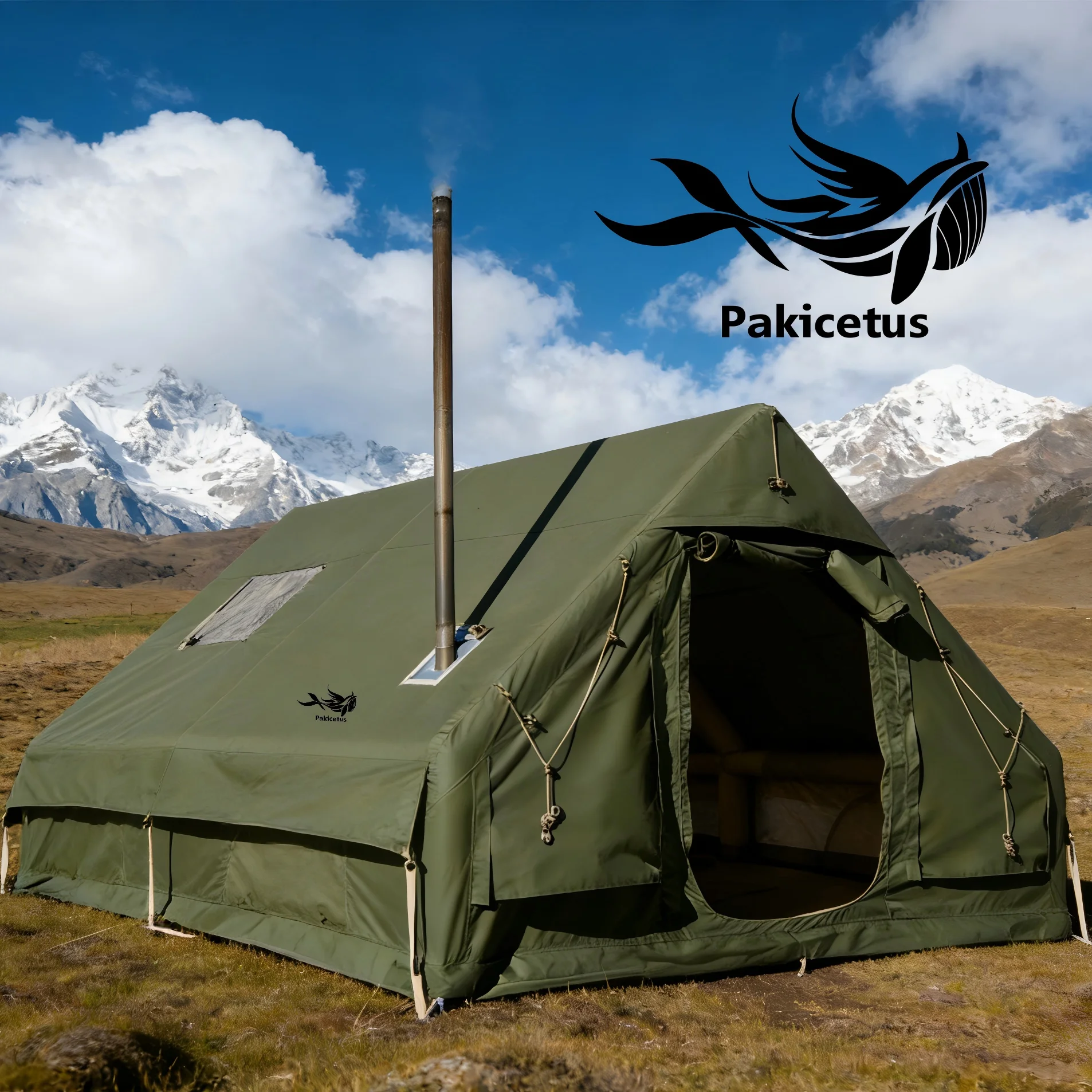 PAKICETUS Large Luxury Inflata - Outdoor Adventure Tent 评论和价格