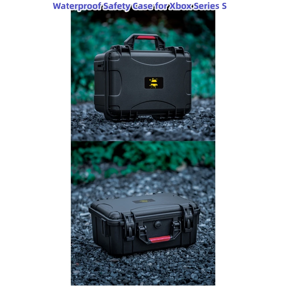 Waterproof Safety Case for Xbox Series S Explosion-proof Suitcase Box Game Console Accessories