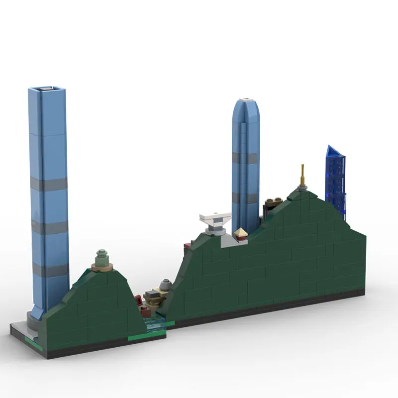 Urban Skyline Architektur Haus Street View Set Kleine Partikel Montage Bausteine Spielzeug Modell Dekoration Geschenk