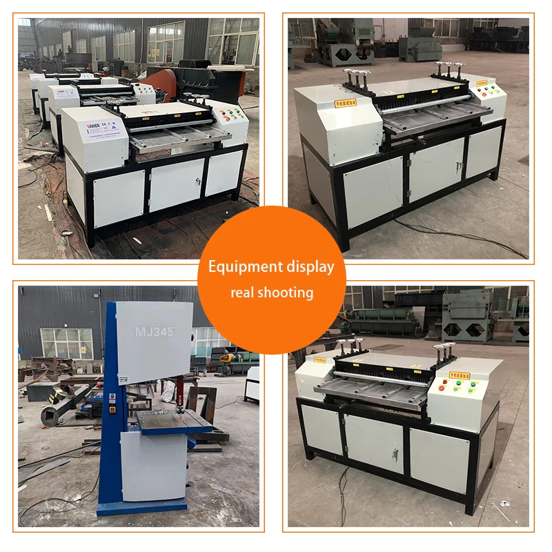 Hot Sale Automatic Hydraulic Radiator Separator Air Conditioner Radiator Recycling Machine Popular Radiator Separator in India