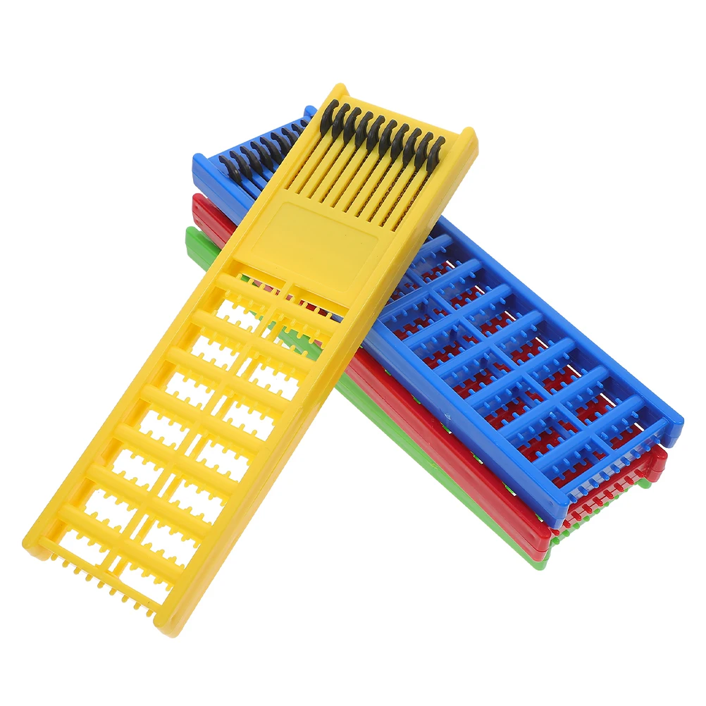 

4pcs Hook Holder Organizer: Portable High-Strength Line Hook Storage Rack Prevents Tangles Efficient Gear Management For Outdoor