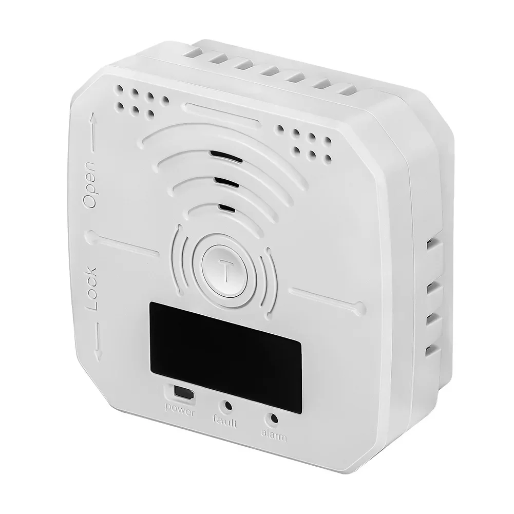 Digital Carbon Monoxide Alarm Detector Battery Powered CO Gas Monitor Alarm Sound Light Warning Home Security Safety