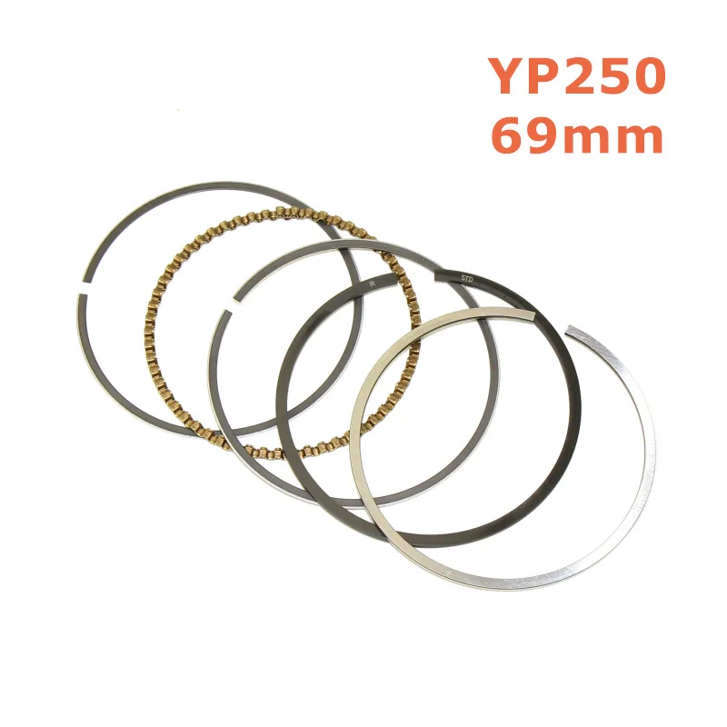 USERX Universal motorcycle Piston Rings 72.5mm 70mm 69mm for YP300 LH300 YP250 YP260 ATV YAMAHA 300cc 250cc 260cc