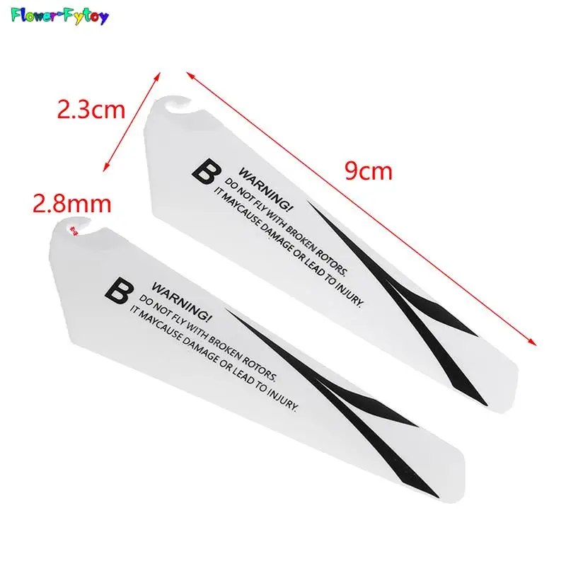 4pcs 7.2CM/9CM Spare Blades Fans Props For R/c Mini Helicopter Rotor Rc CH002 CH023 Drone Toys Spare Parts